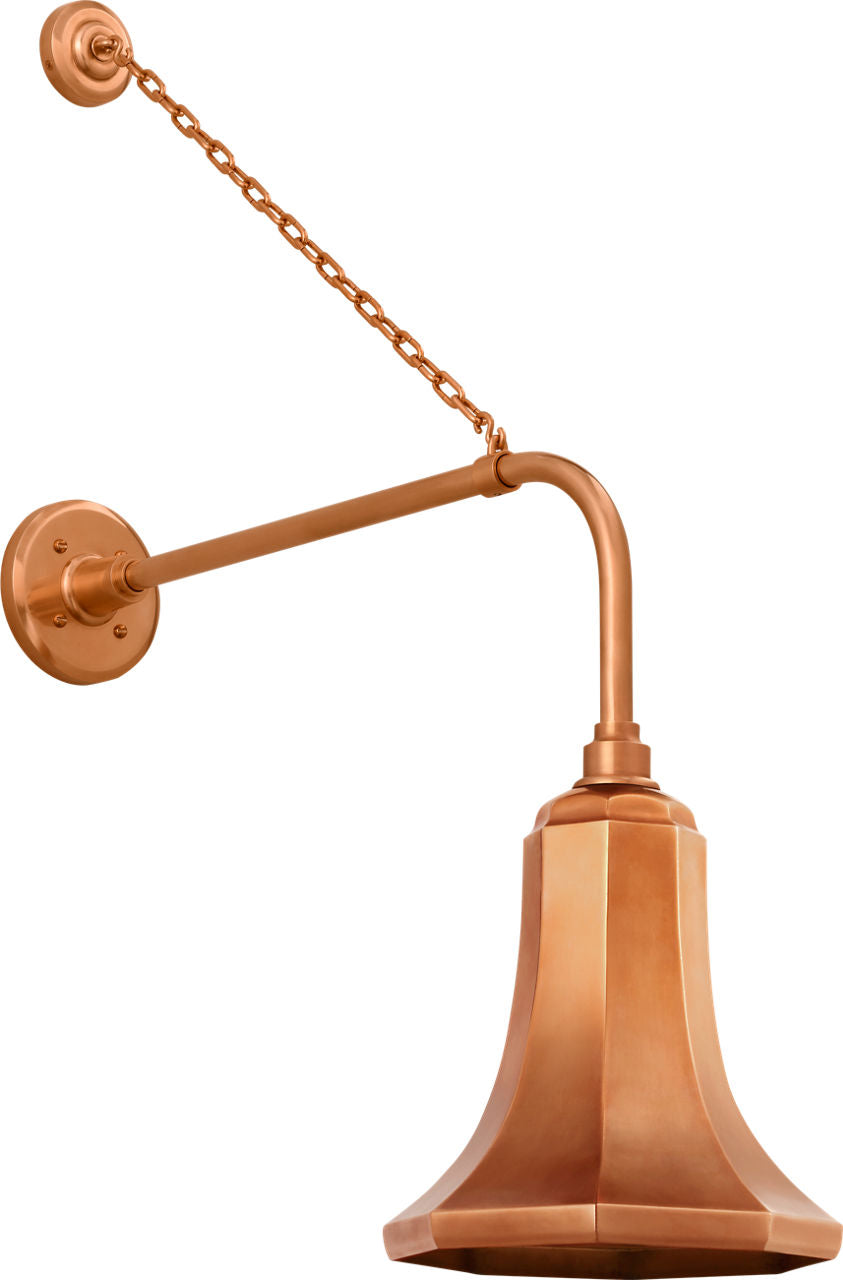 Academy 20" Anchored Rex Barn Light | Soft Copper | 9.25\