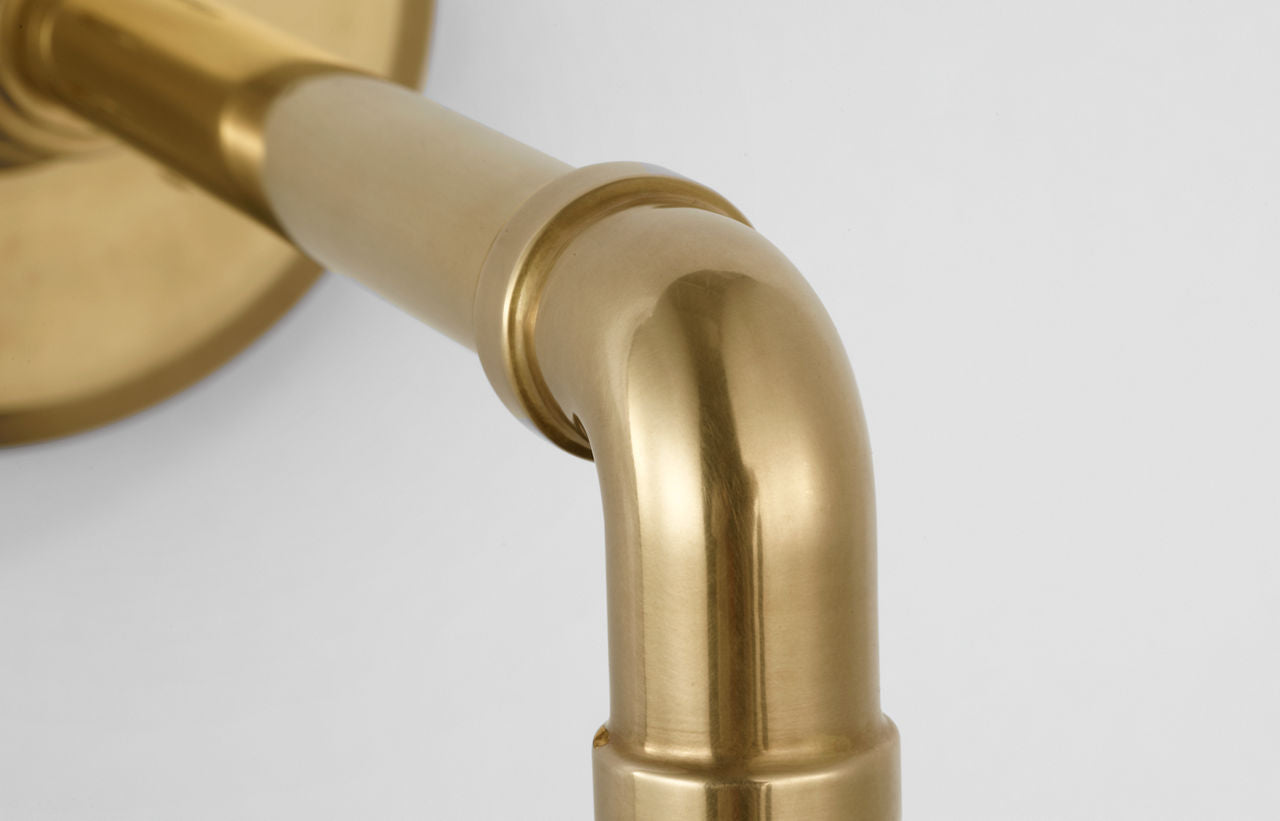 Academy 11" Mack Barn Light | Hand-Rubbed Antique Brass | 9 | 9" Hand-Rubbed Antique Brass Conical Savannah Shade