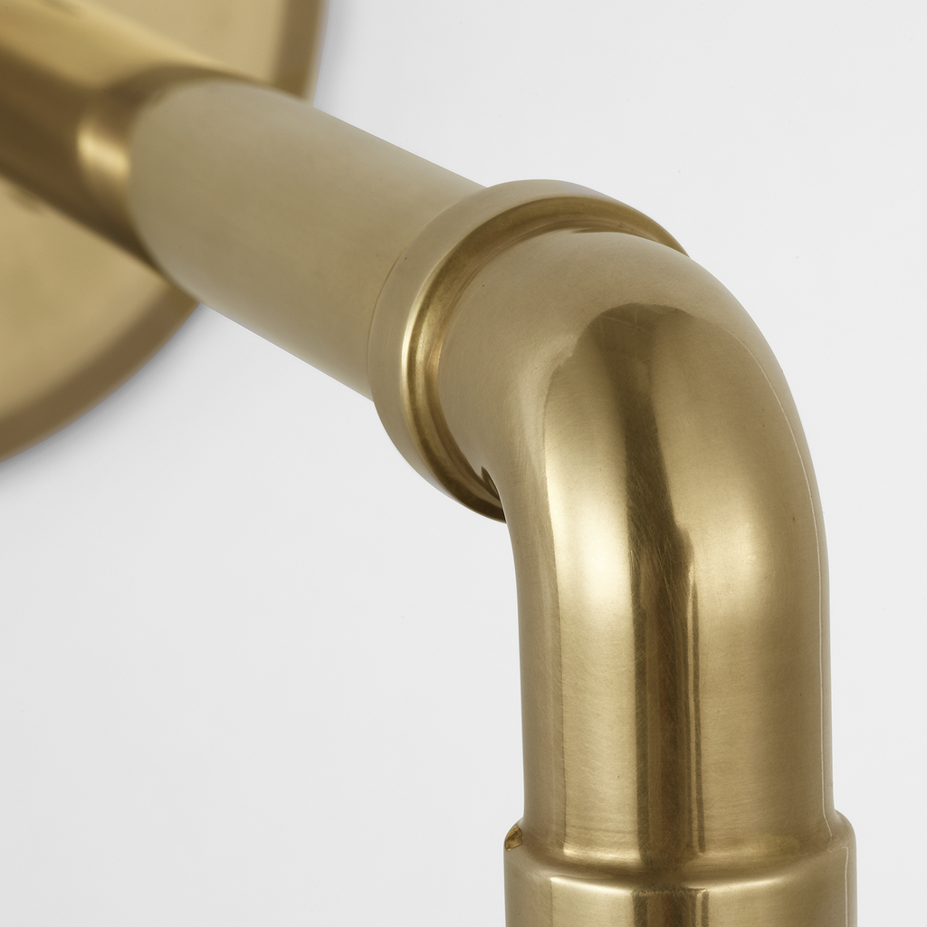 Academy 11" Mack Barn Light | Hand-Rubbed Antique Brass | 12.5 | 12.5" White Rockhouse Shade