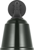 Academy 11" Mack Barn Light | Matte Black | 8 | 8" Green Rockhouse Shade