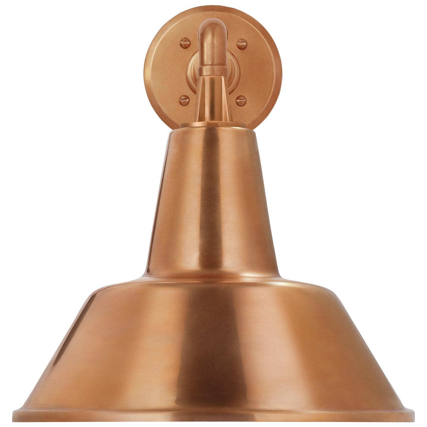 Academy 11" Mack Barn Light | Soft Copper | 12.5 | 12.5" Soft Copper Bowers Shade