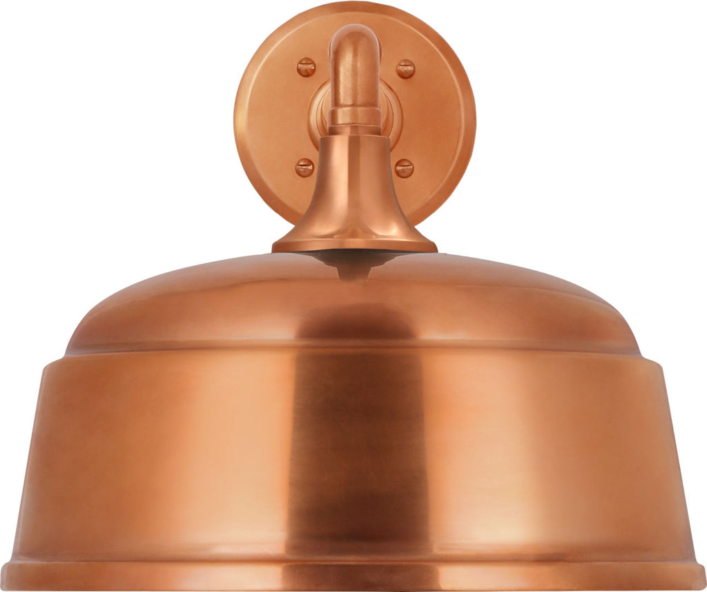 Academy 11" Mack Barn Light | Soft Copper | 12.5 | 12.5" Soft Copper Rockhouse Shade
