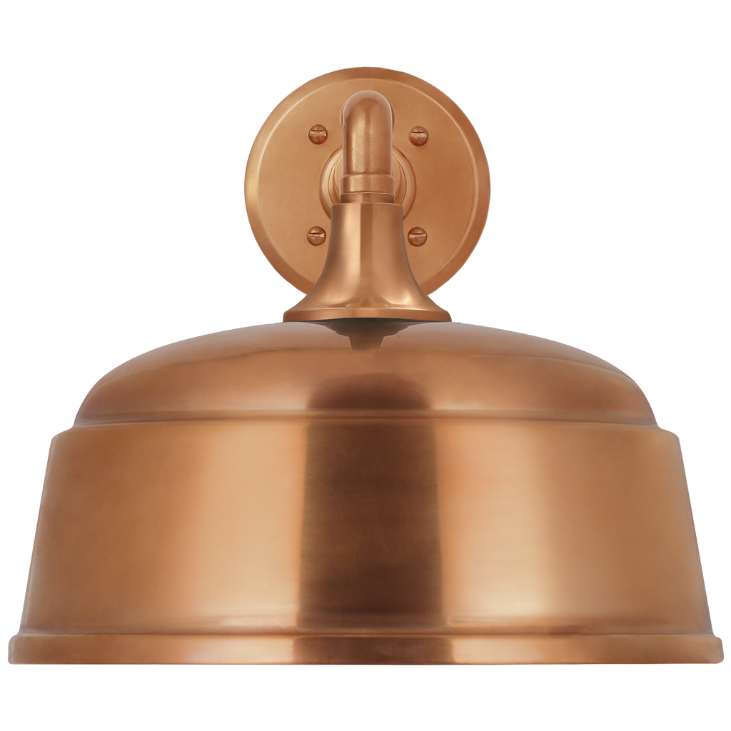 Academy 11" Mack Barn Light | Soft Copper | 12.5 | 12.5" Soft Copper Rockhouse Shade