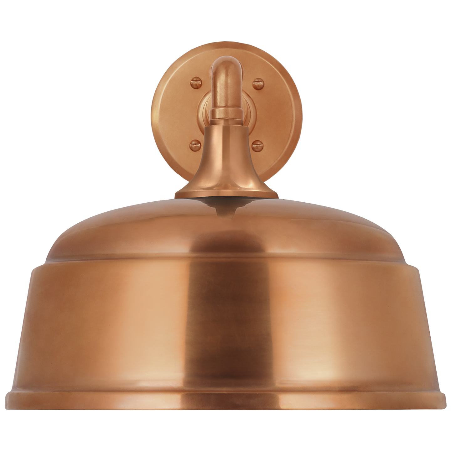 Academy 11" Mack Barn Light | Soft Copper | 12.5 | 12.5" Soft Copper Rockhouse Shade