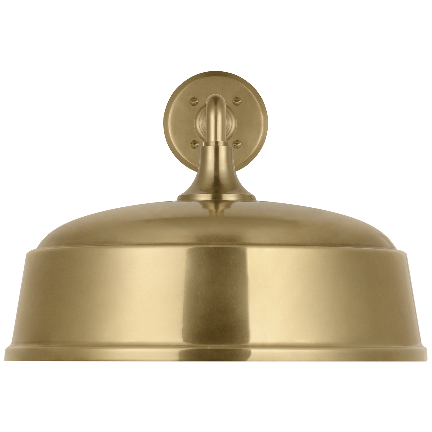 Academy 17.5" Mack Barn Light | Hand-Rubbed Antique Brass | 16 | 16" Hand-Rubbed Antique Brass Rockhouse Shade