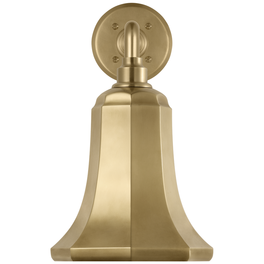 Academy 17.5" Mack Barn Light | Hand-Rubbed Antique Brass | 7.5 | 7.5" Hand-Rubbed Antique Brass Savannah Shade