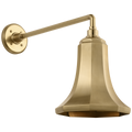 Academy 17.5" Mack Barn Light | Hand-Rubbed Antique Brass | 9.25 | 9.25" Hand-Rubbed Antique Brass Savannah Shade