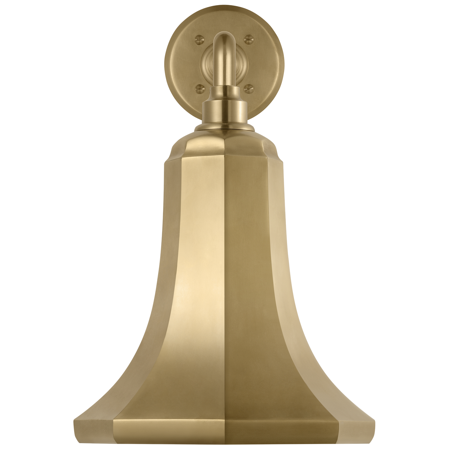 Academy 17.5" Mack Barn Light | Hand-Rubbed Antique Brass | 9.25 | 9.25" Hand-Rubbed Antique Brass Savannah Shade