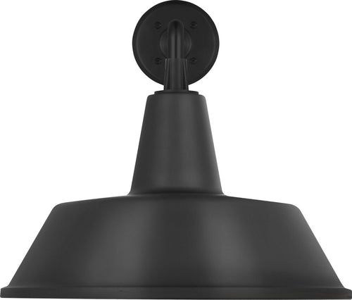 Academy 17.5" Mack Barn Light | Matte Black | 16 | 16" Matte Black Bowers Shade