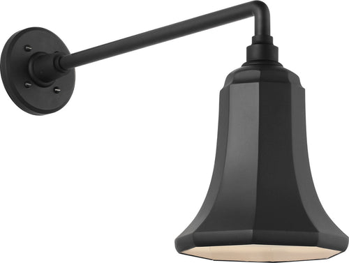 Academy 17.5" Mack Barn Light | Matte Black | 7.5 | 7.5" Matte Black Savannah Shade