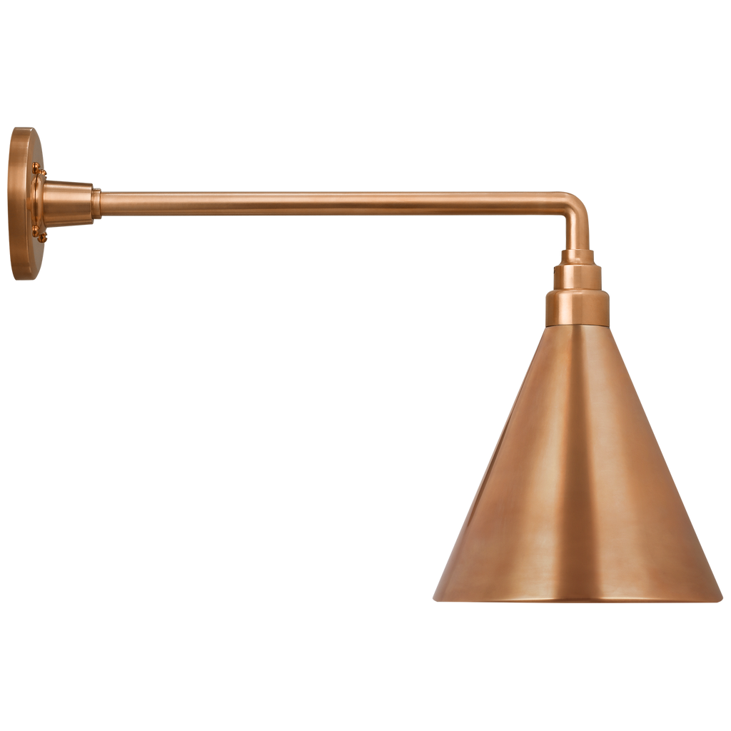 Academy 17.5" Mack Barn Light | Soft Copper | 9\