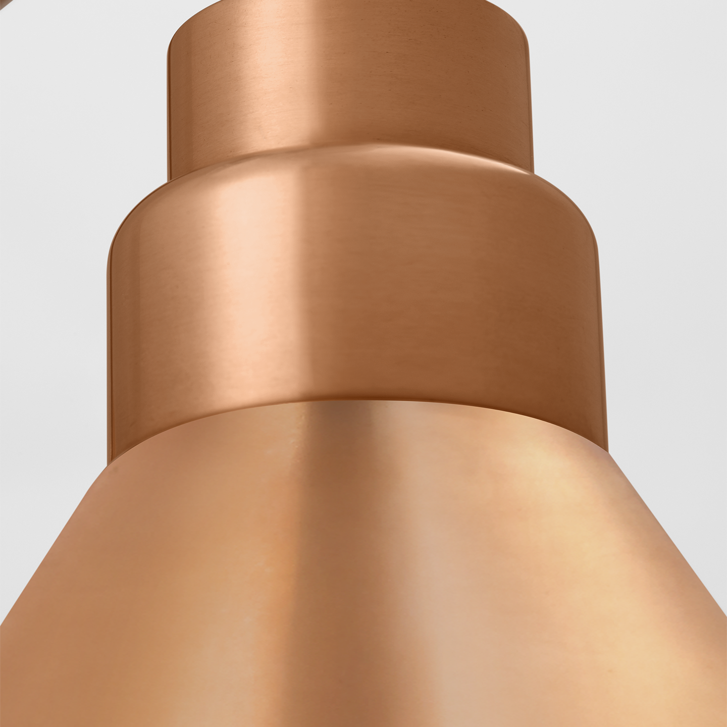 Academy 17.5" Mack Barn Light | Soft Copper | 12.5 | 12.5" Soft Copper Conical Savannah Shade