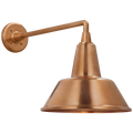 Academy 17.5" Mack Barn Light | Soft Copper | 12.5 | 12.5" Soft Copper Bowers Shade