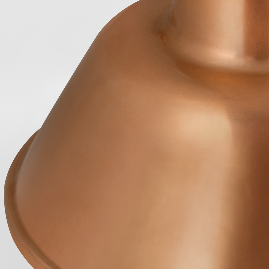 Academy 17.5" Mack Barn Light | Soft Copper | 12.5 | 12.5" Soft Copper Bowers Shade