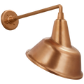 Academy 17.5" Mack Barn Light | Soft Copper | 12.5 | 12.5" Soft Copper Tilted Bowers Shade