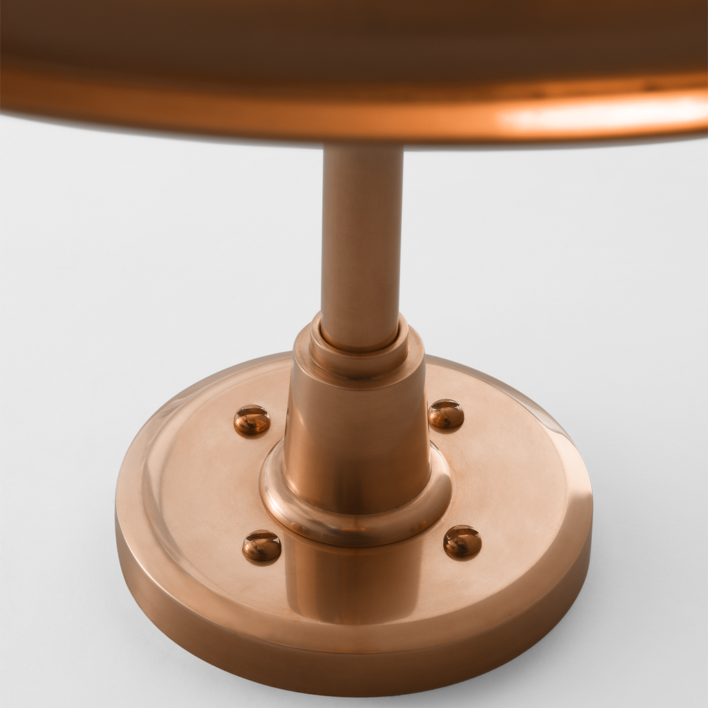 Academy 17.5" Mack Barn Light | Soft Copper | 12.5 | 12.5" Soft Copper Tilted Bowers Shade