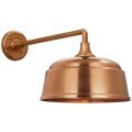 Academy 17.5" Mack Barn Light | Soft Copper | 12.5 | 12.5" Soft Copper Rockhouse Shade