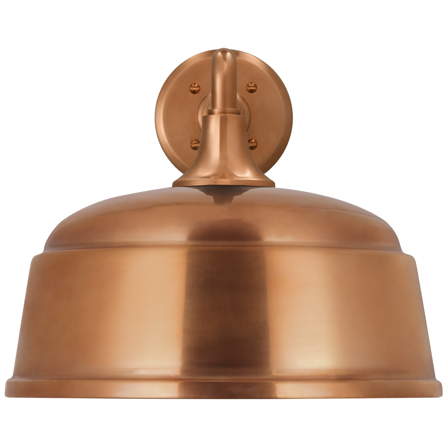 Academy 17.5" Mack Barn Light | Soft Copper | 12.5 | 12.5" Soft Copper Rockhouse Shade