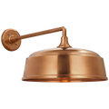 Academy 17.5" Mack Barn Light | Soft Copper | 16 | 16" Soft Copper Rockhouse Shade