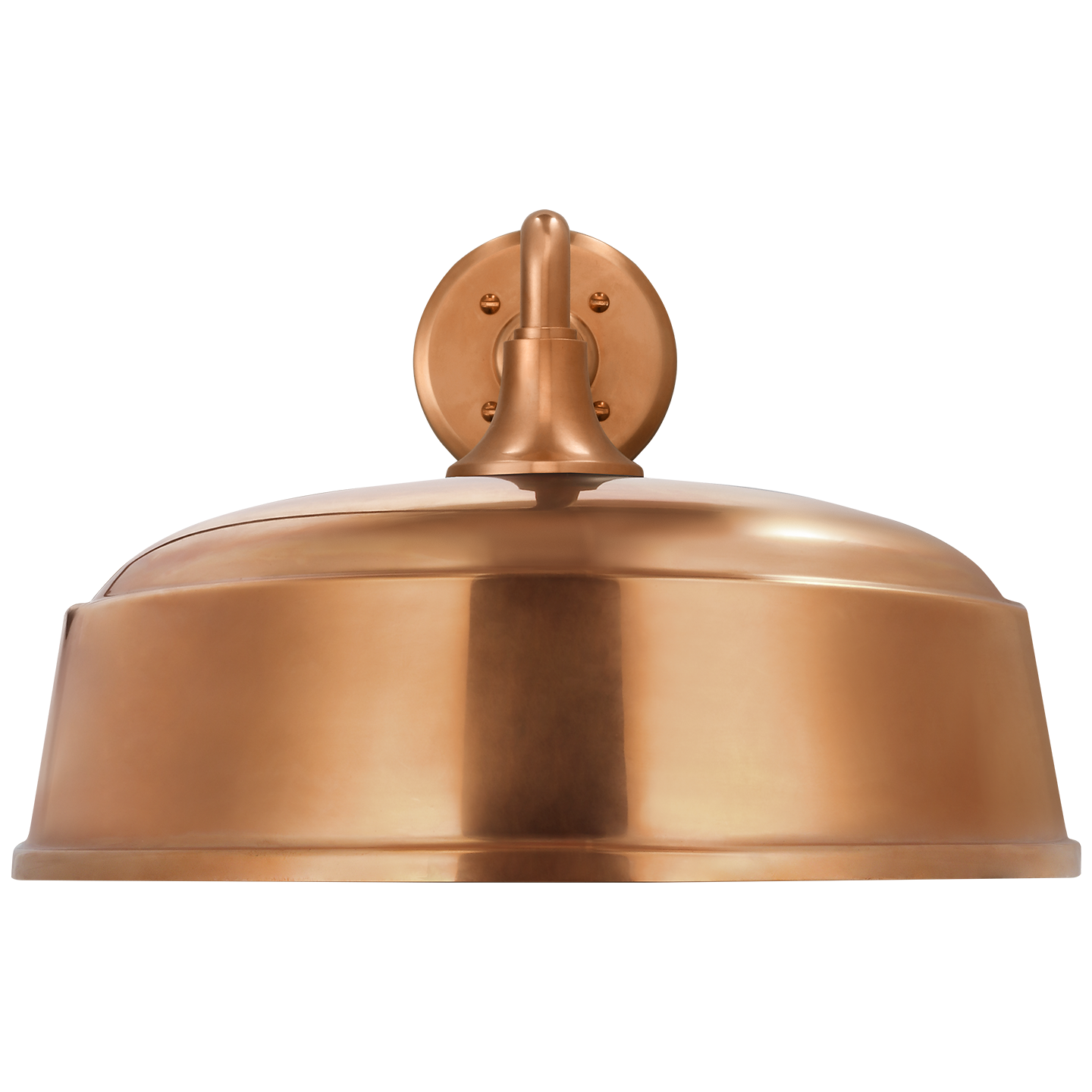Academy 17.5" Mack Barn Light | Soft Copper | 16 | 16" Soft Copper Rockhouse Shade