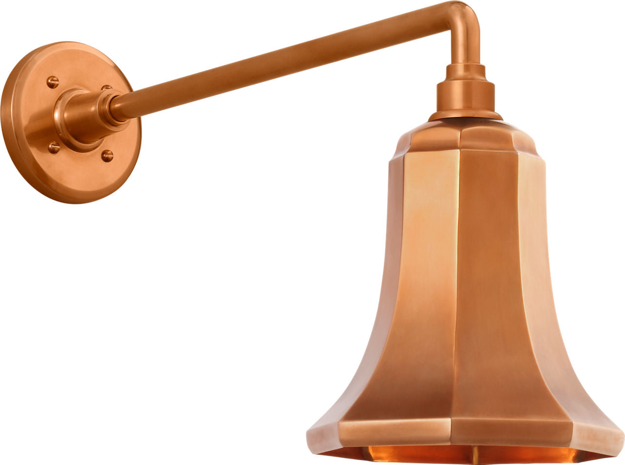 Academy 17.5" Mack Barn Light | Soft Copper | 7.5\