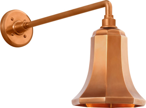 Academy 17.5" Mack Barn Light | Soft Copper | 7.5\