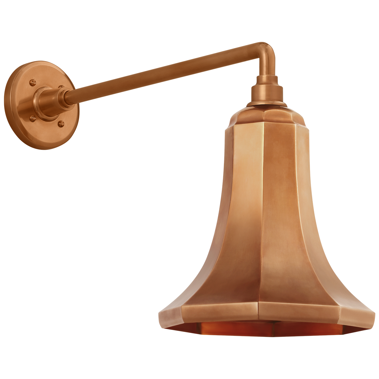 Academy 17.5" Mack Barn Light | Soft Copper | 9.25\