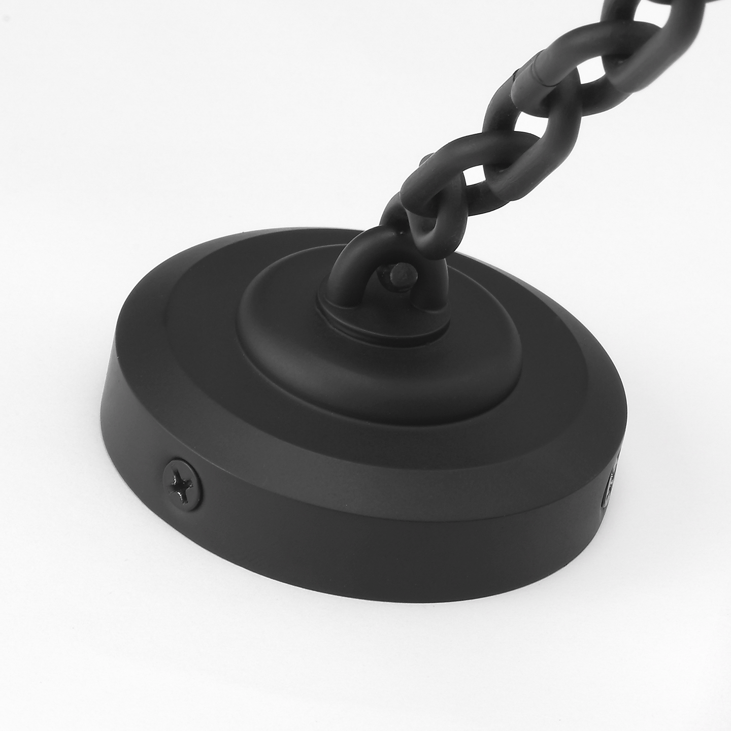 Academy 17.5" Anchored Mack Barn Light | Matte Black | 16 | 16" Matte Black Tilted Bowers Shade