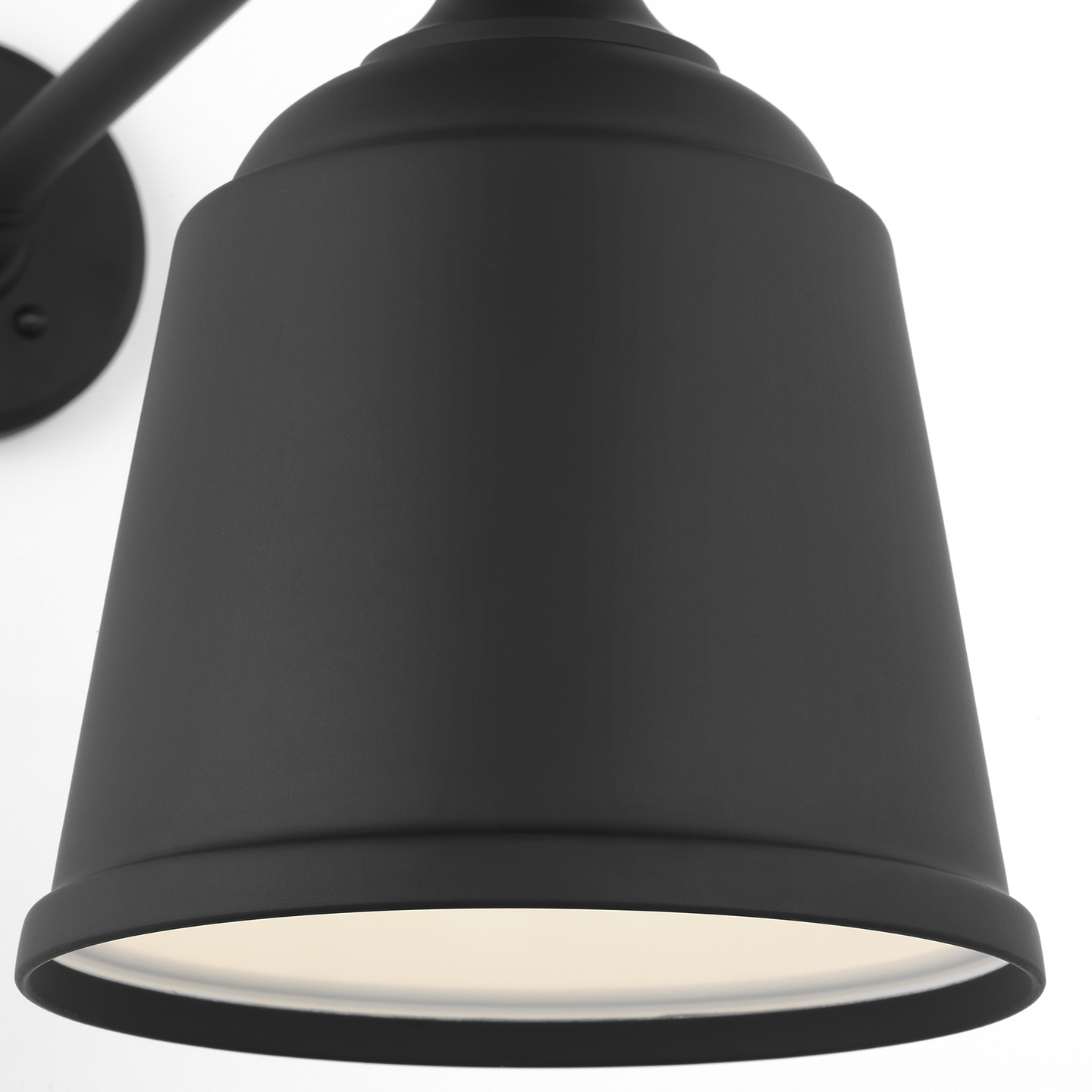 Academy 17.5" Anchored Mack Barn Light | Matte Black | 8 | 8" Matte Black Rockhouse Shade