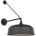 Academy 17.5" Anchored Mack Barn Light | Matte Black | 16 | 16" Matte Black Rockhouse Shade