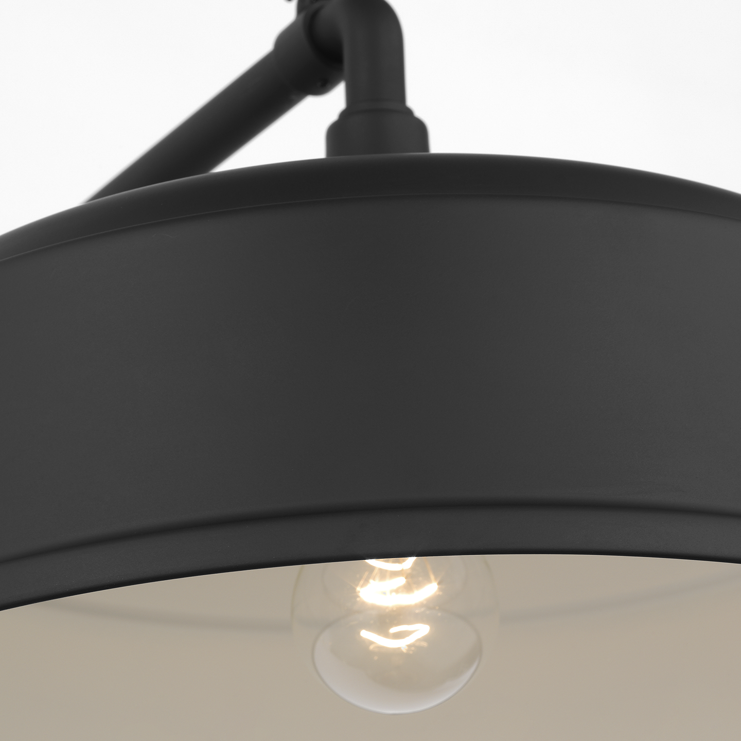 Academy 17.5" Anchored Mack Barn Light | Matte Black | 16 | 16" Matte Black Rockhouse Shade