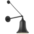 Academy 17.5" Anchored Mack Barn Light | Matte Black | 7.5 | 7.5" Matte Black Savannah Shade