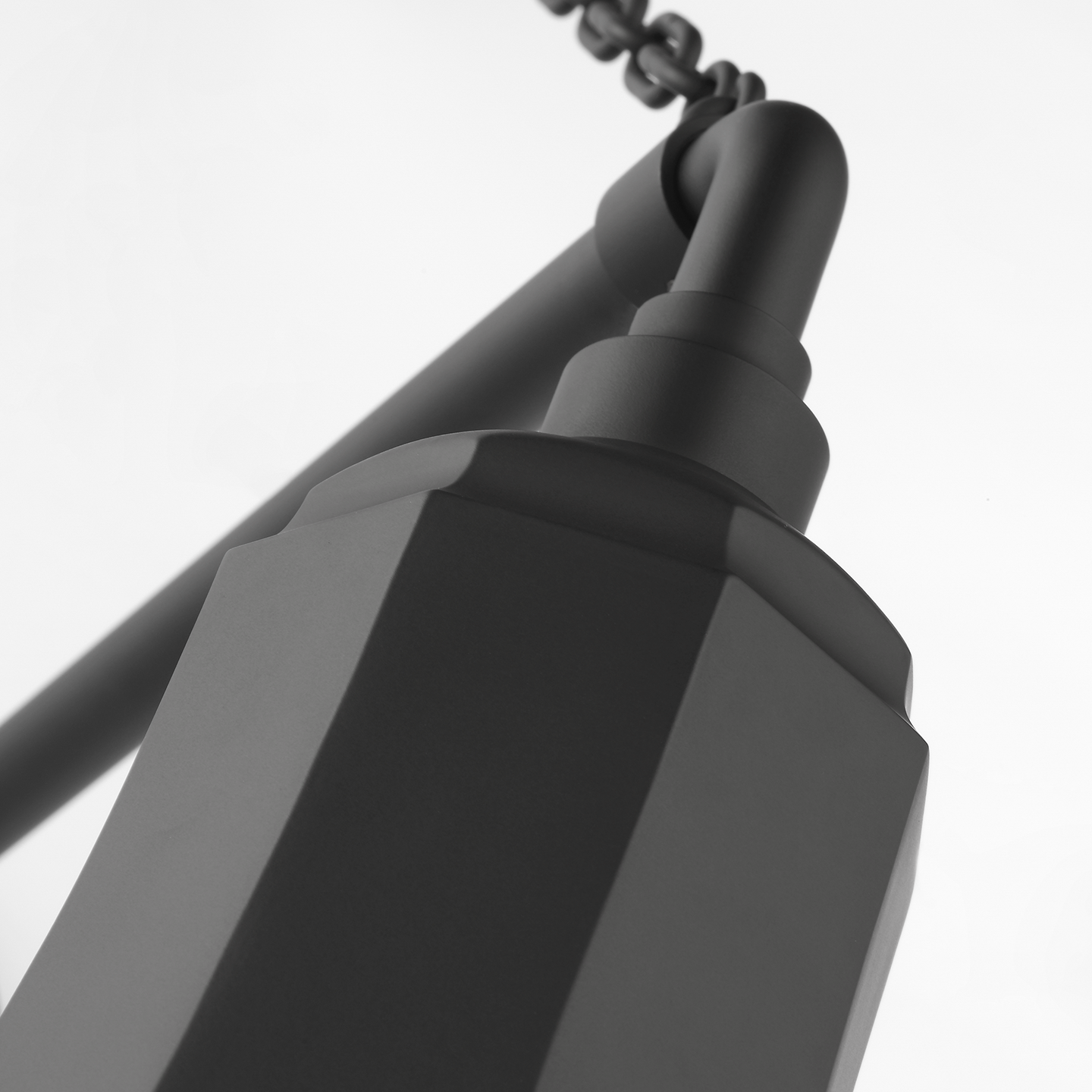 Academy 17.5" Anchored Mack Barn Light | Matte Black | 9.25 | 9.25" Matte Black Savannah Shade