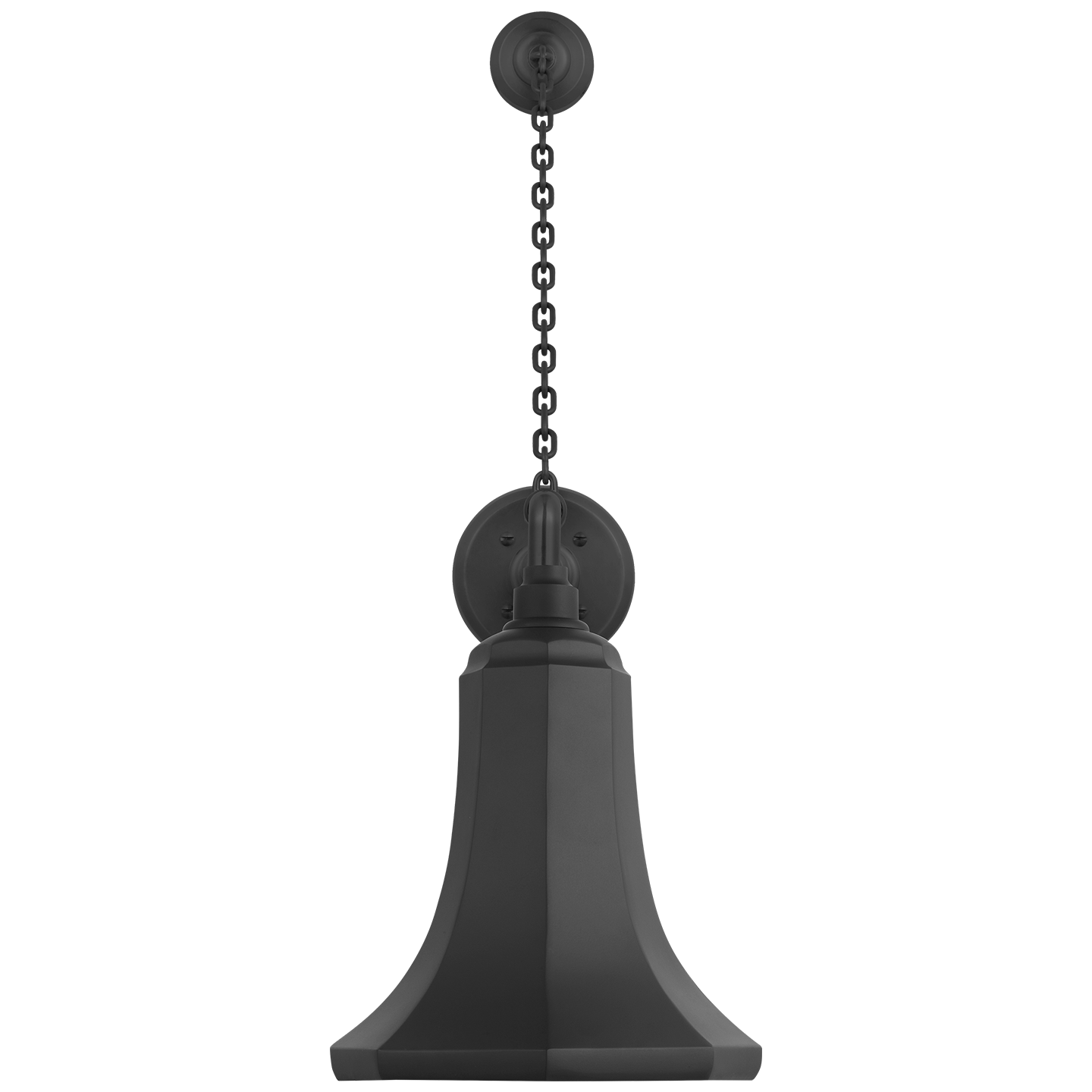 Academy 17.5" Anchored Mack Barn Light | Matte Black | 9.25 | 9.25" Matte Black Savannah Shade