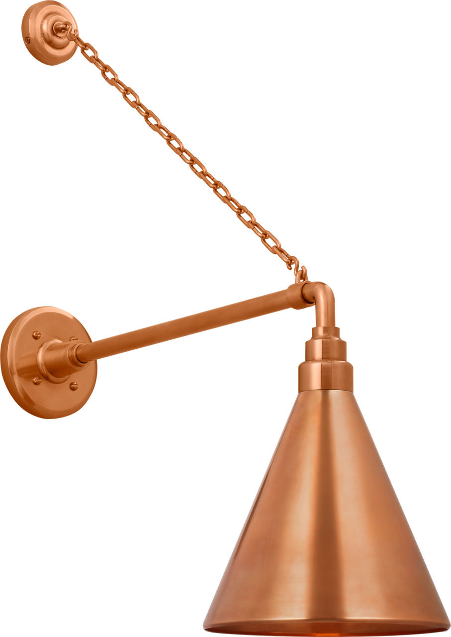 Academy 17.5" Anchored Mack Barn Light | Soft Copper | 9\