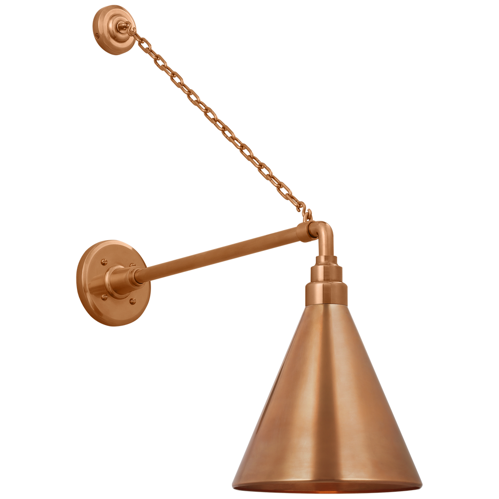 Academy 17.5" Anchored Mack Barn Light | Soft Copper | 9\