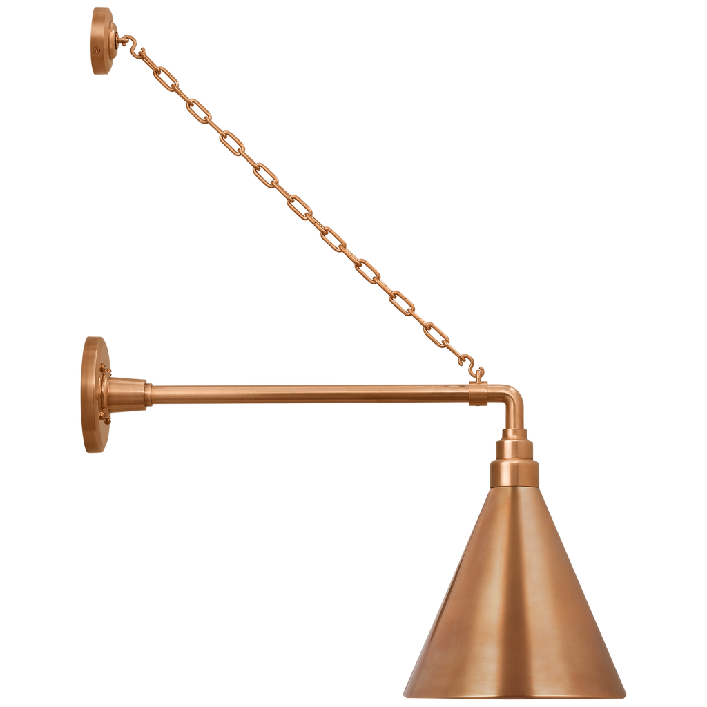 Academy 17.5" Anchored Mack Barn Light | Soft Copper | 9\