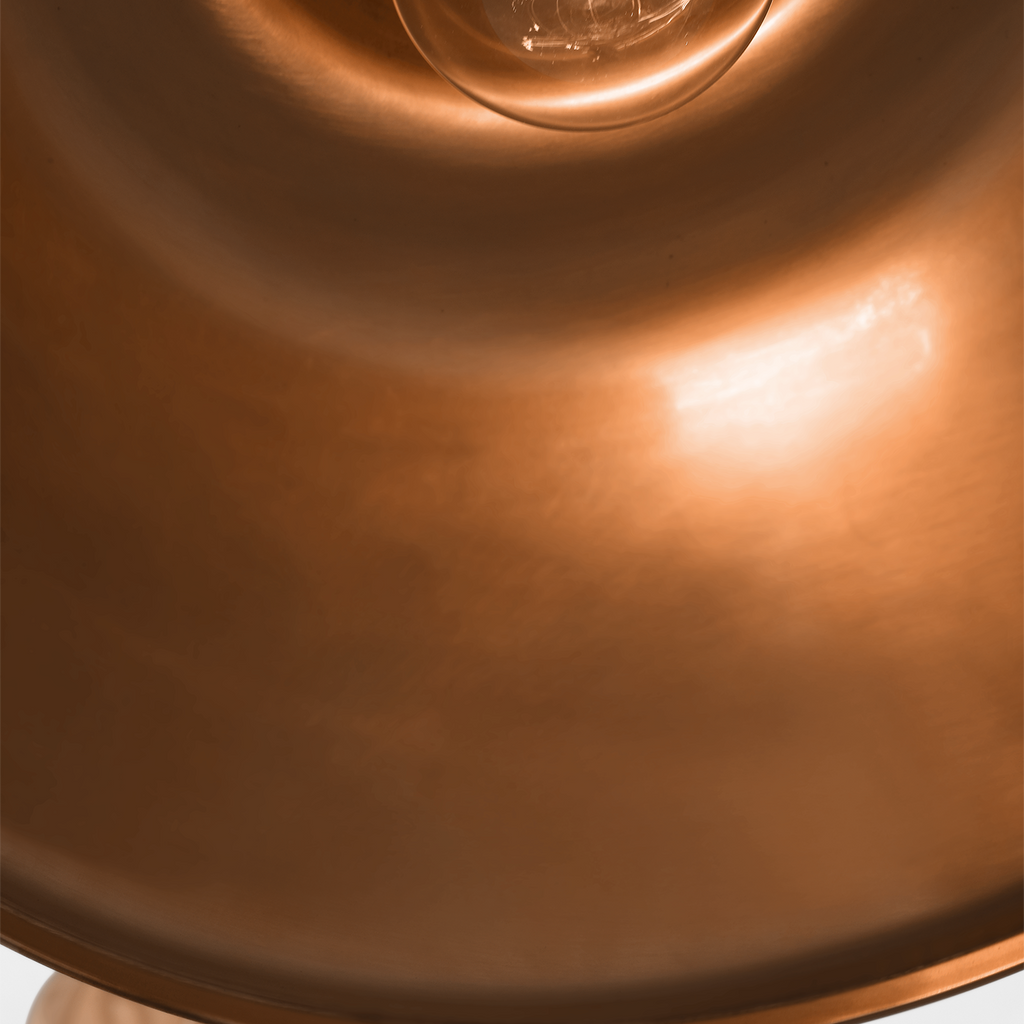 Academy 17.5" Anchored Mack Barn Light | Soft Copper | 12.5 | 12.5" Soft Copper Bowers Shade