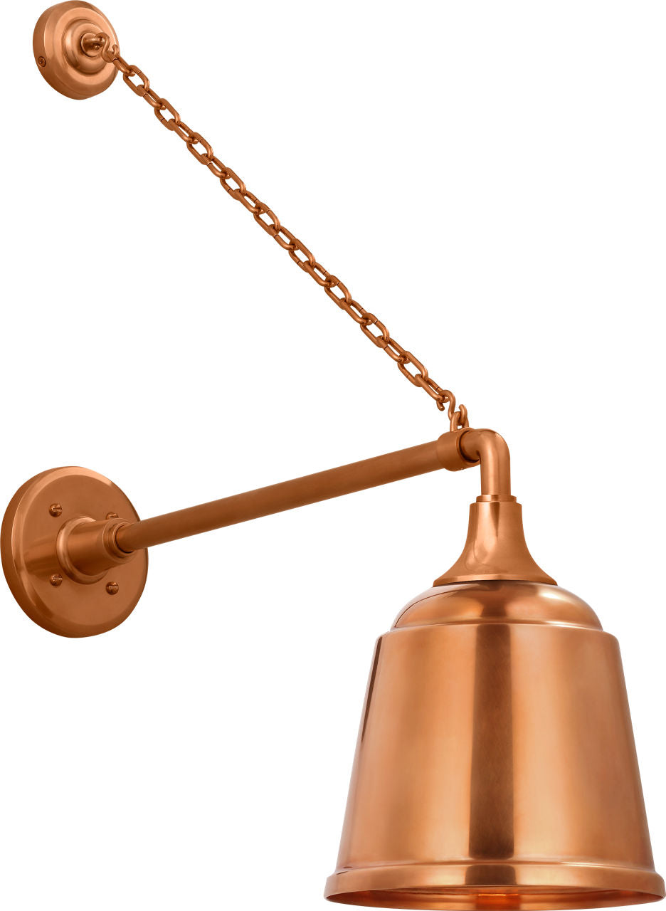 Academy 17.5" Anchored Mack Barn Light | Soft Copper | 8\