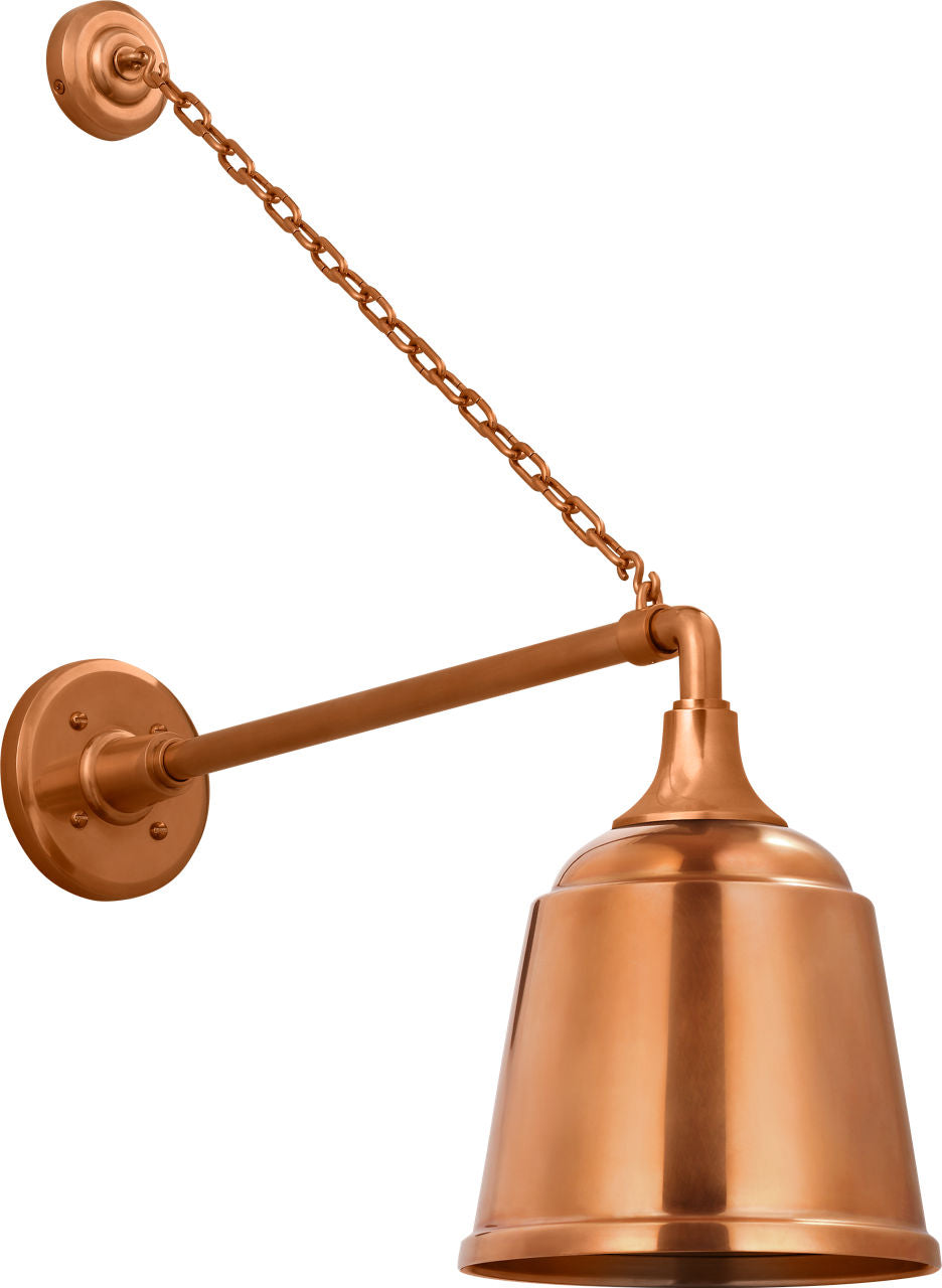 Academy 17.5" Anchored Mack Barn Light | Soft Copper | 8\