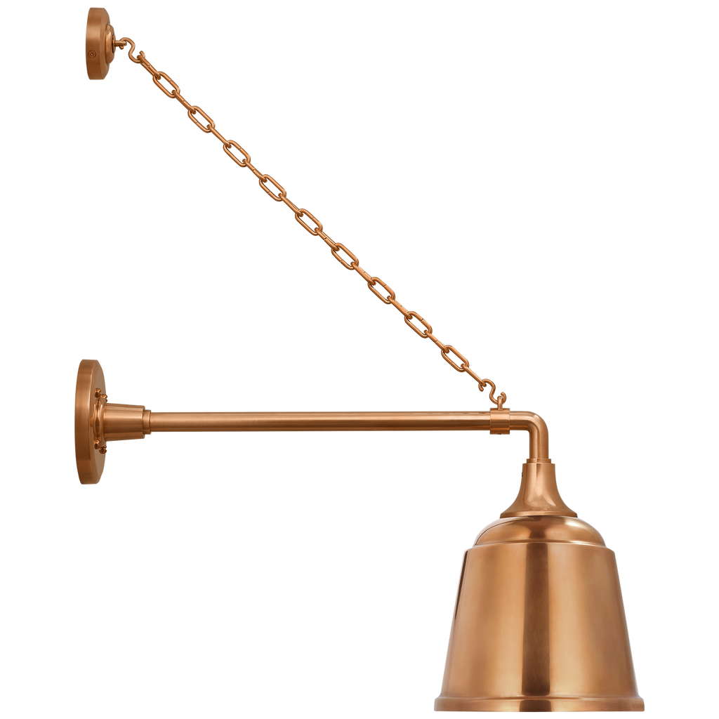 Academy 17.5" Anchored Mack Barn Light | Soft Copper | 8\