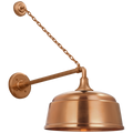 Academy 17.5" Anchored Mack Barn Light | Soft Copper | 12.5 | 12.5" Soft Copper Rockhouse Shade