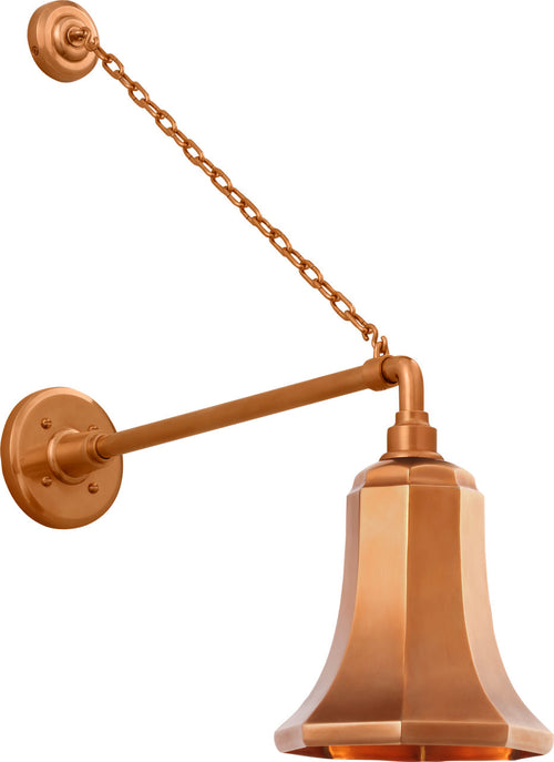 Academy 17.5" Anchored Mack Barn Light | Soft Copper | 7.5\