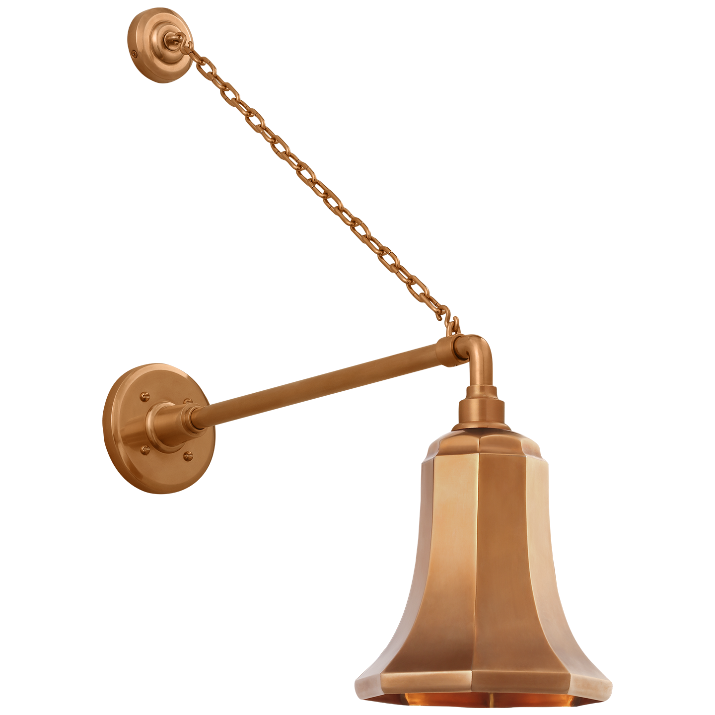 Academy 17.5" Anchored Mack Barn Light | Soft Copper | 7.5\