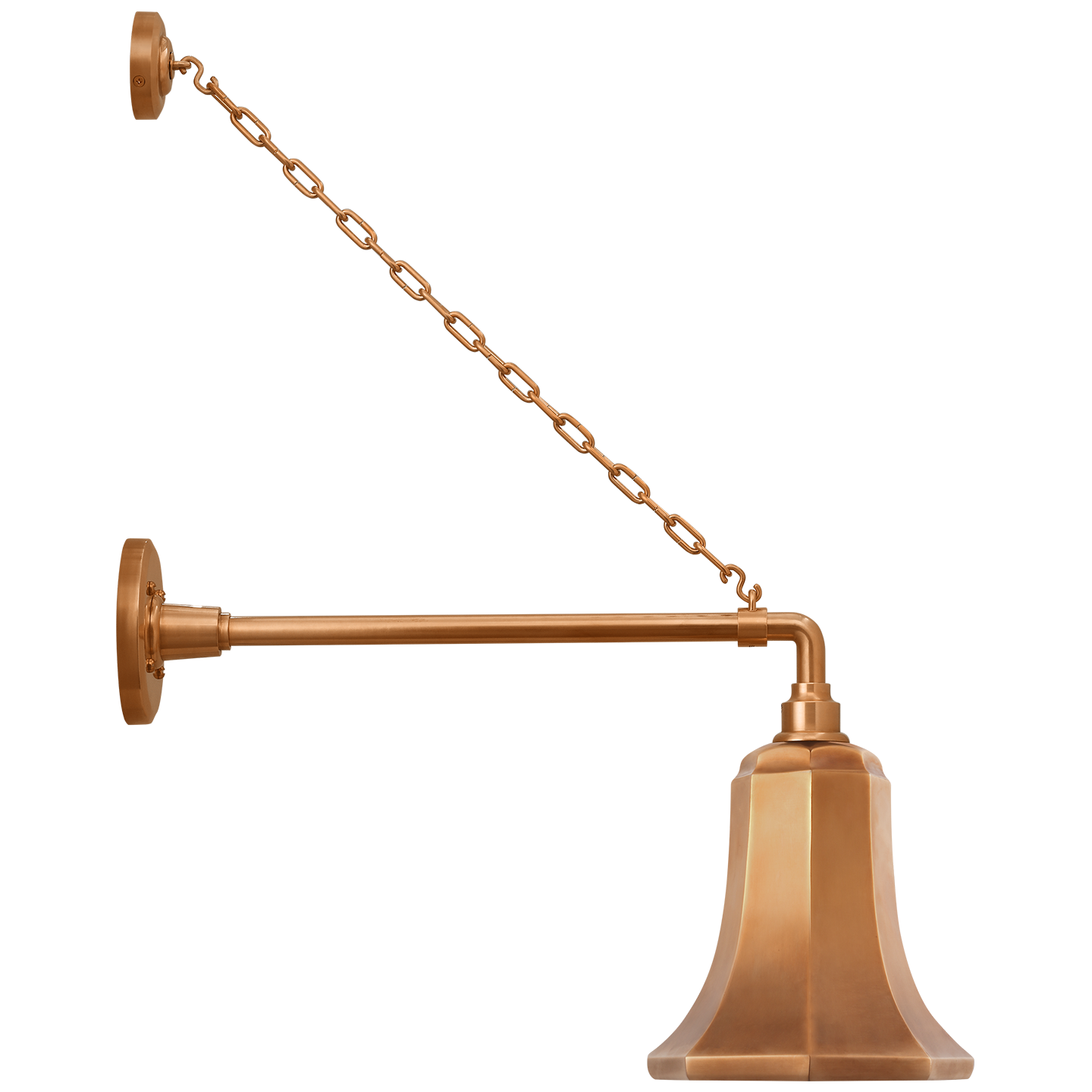 Academy 17.5" Anchored Mack Barn Light | Soft Copper | 7.5\