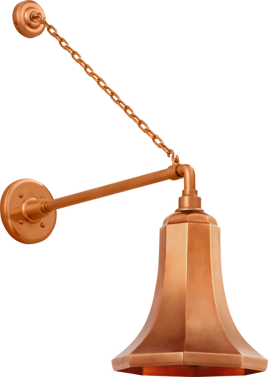 Academy 17.5" Anchored Mack Barn Light | Soft Copper | 9.25\