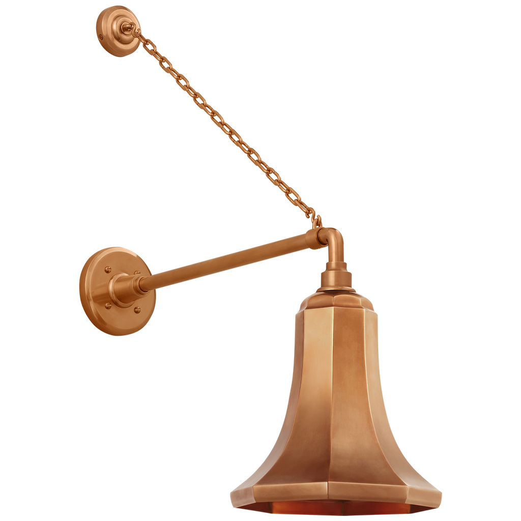Academy 17.5" Anchored Mack Barn Light | Soft Copper | 9.25\