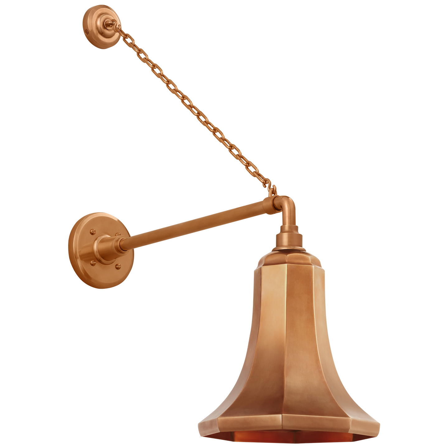 Academy 17.5" Anchored Mack Barn Light | Soft Copper | 9.25\
