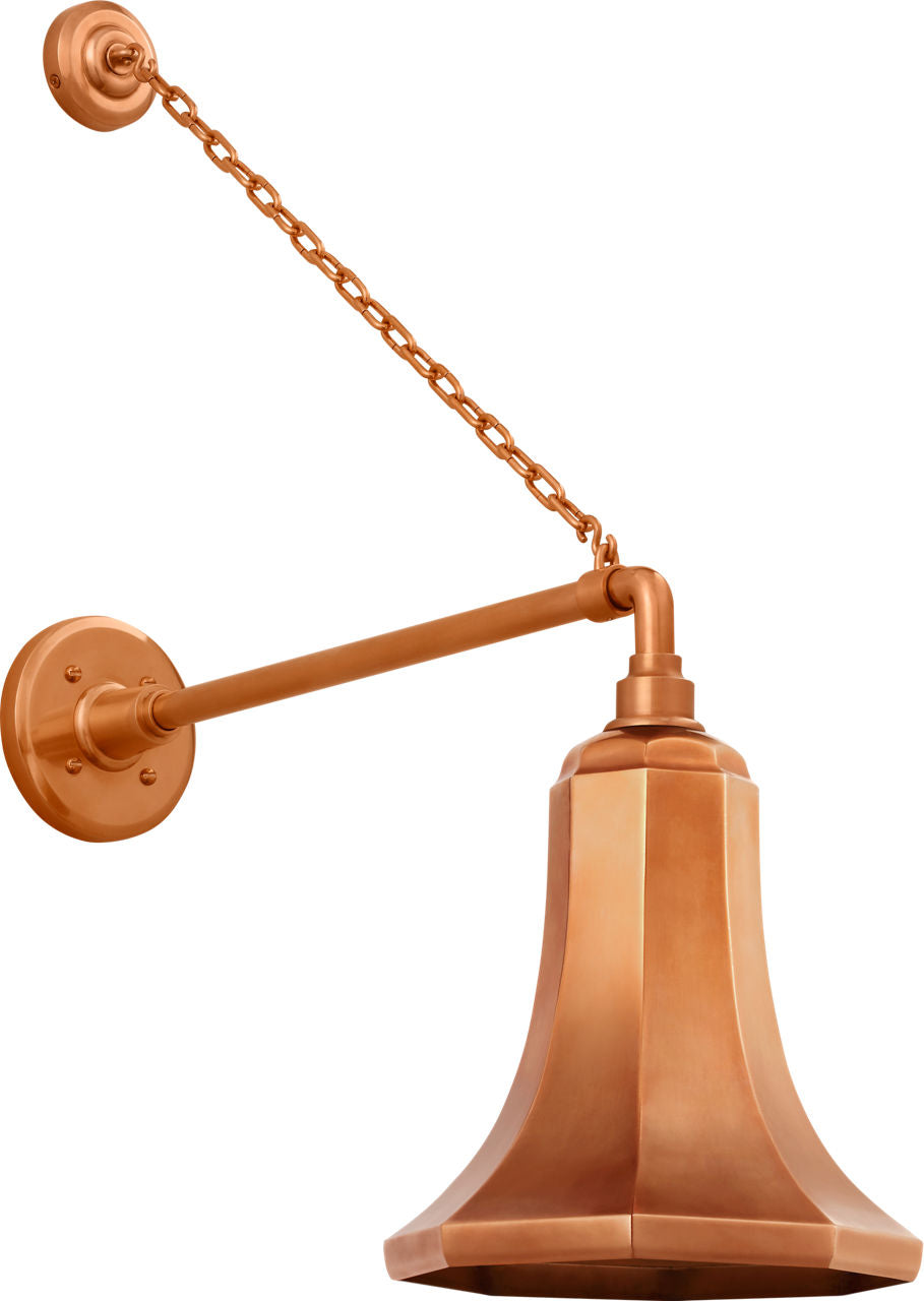 Academy 17.5" Anchored Mack Barn Light | Soft Copper | 9.25\