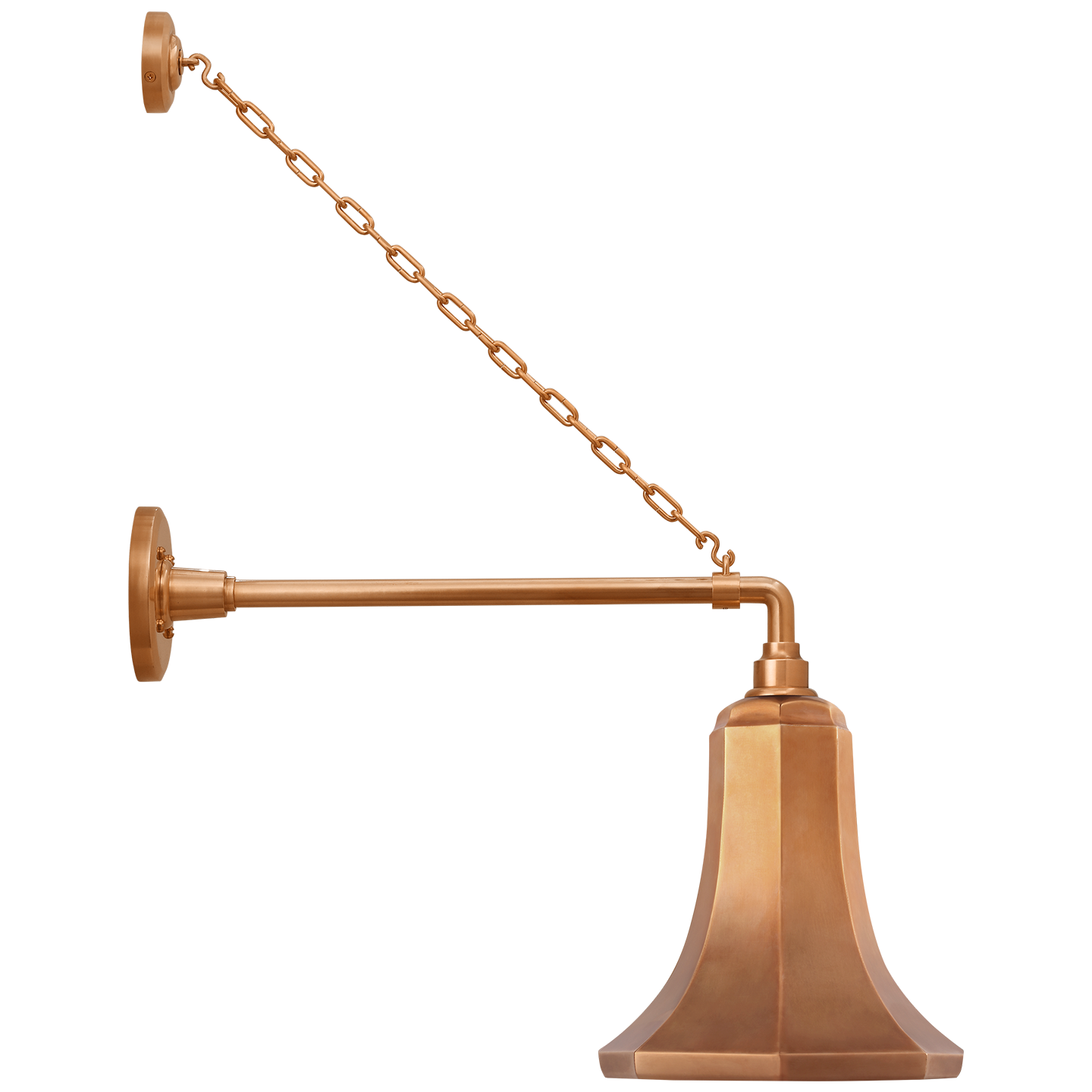 Academy 17.5" Anchored Mack Barn Light | Soft Copper | 9.25\